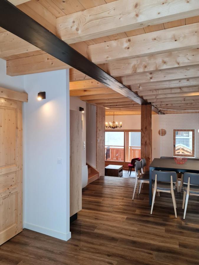 La Maizon Du Bois - Le Haut Appartement De 130 M2 - Le Bas Appartement De 70 M2 La Plagne Eksteriør bilde