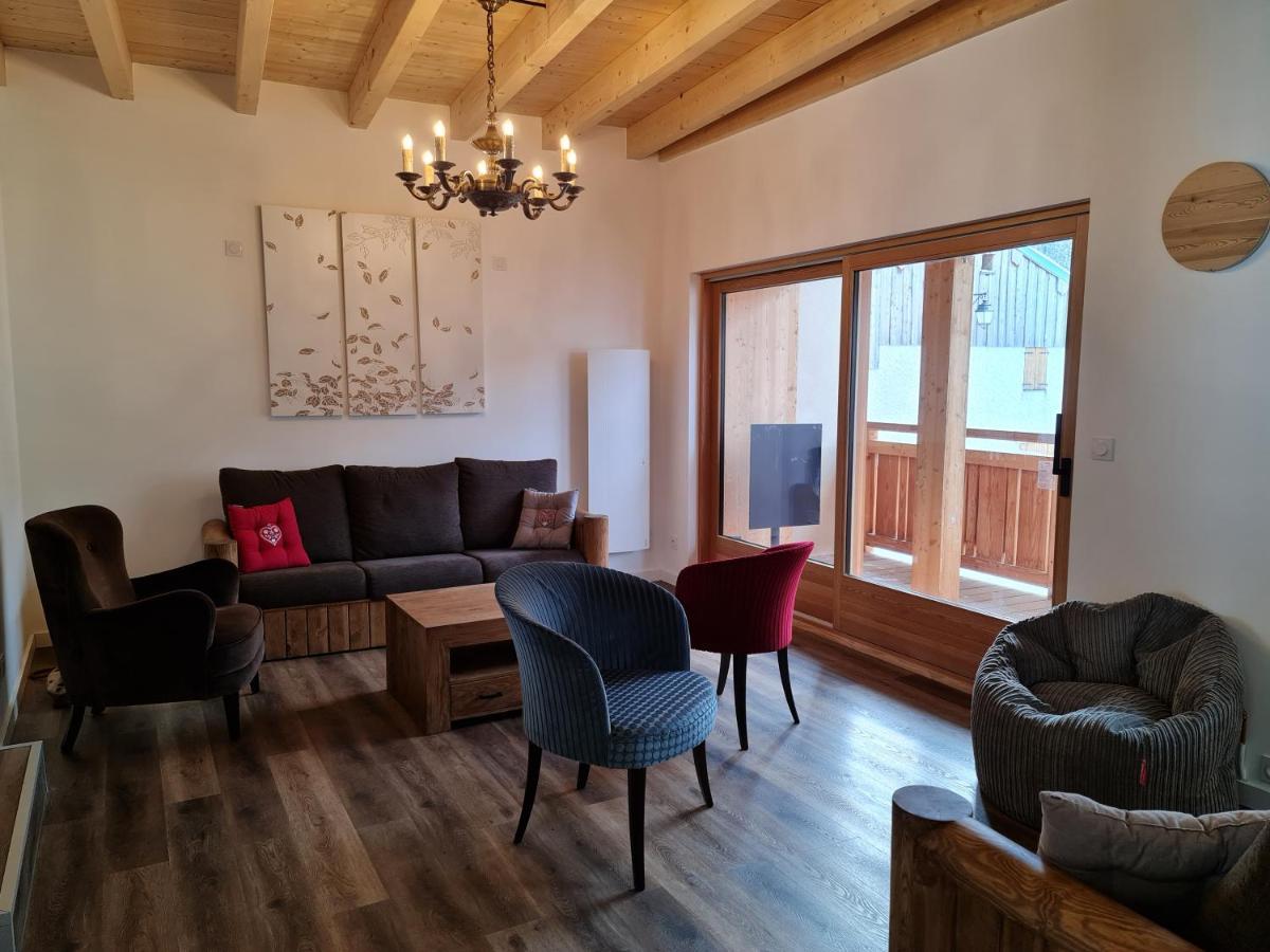 La Maizon Du Bois - Le Haut Appartement De 130 M2 - Le Bas Appartement De 70 M2 La Plagne Eksteriør bilde