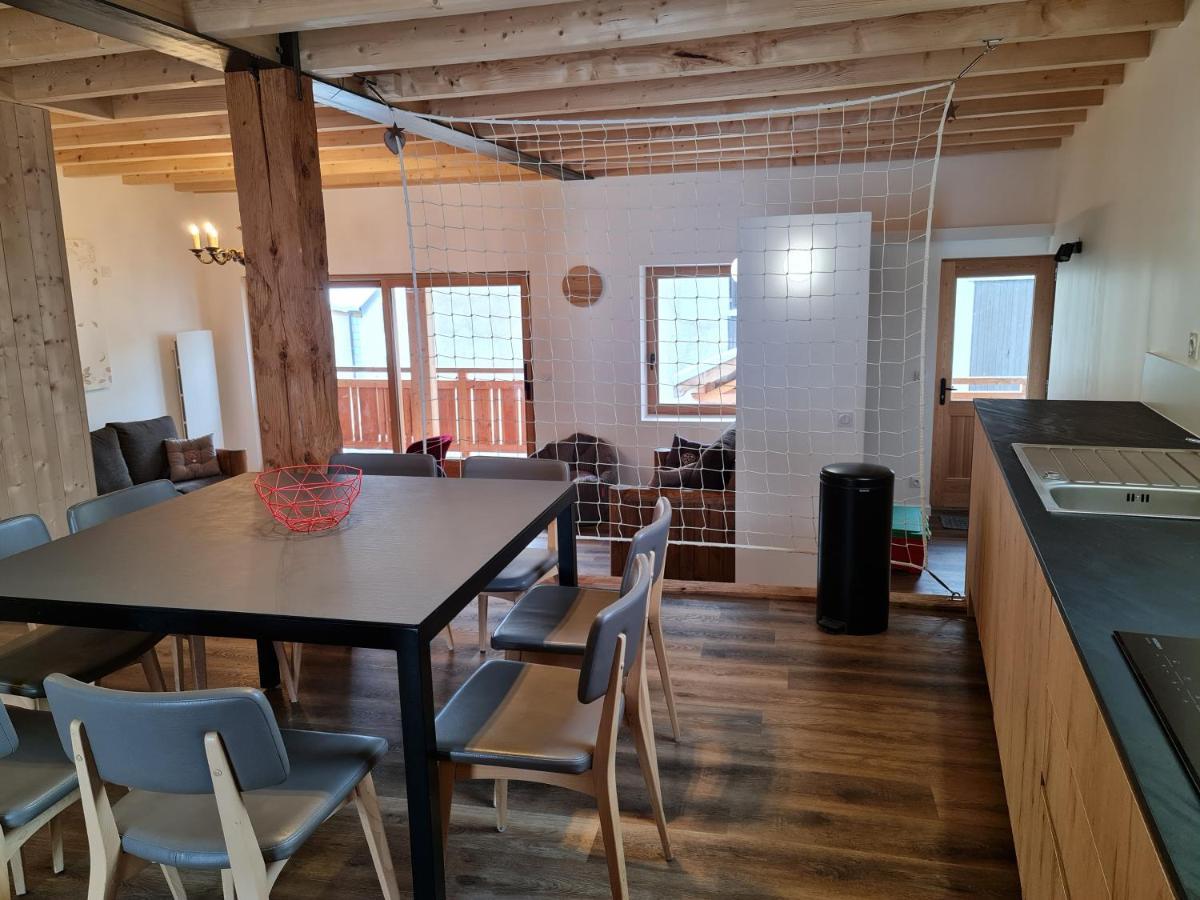 La Maizon Du Bois - Le Haut Appartement De 130 M2 - Le Bas Appartement De 70 M2 La Plagne Eksteriør bilde